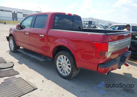2020 Ford F-150 Limited z USA, uszkodzony, nr VIN 1FTEW1EG3LFC33114